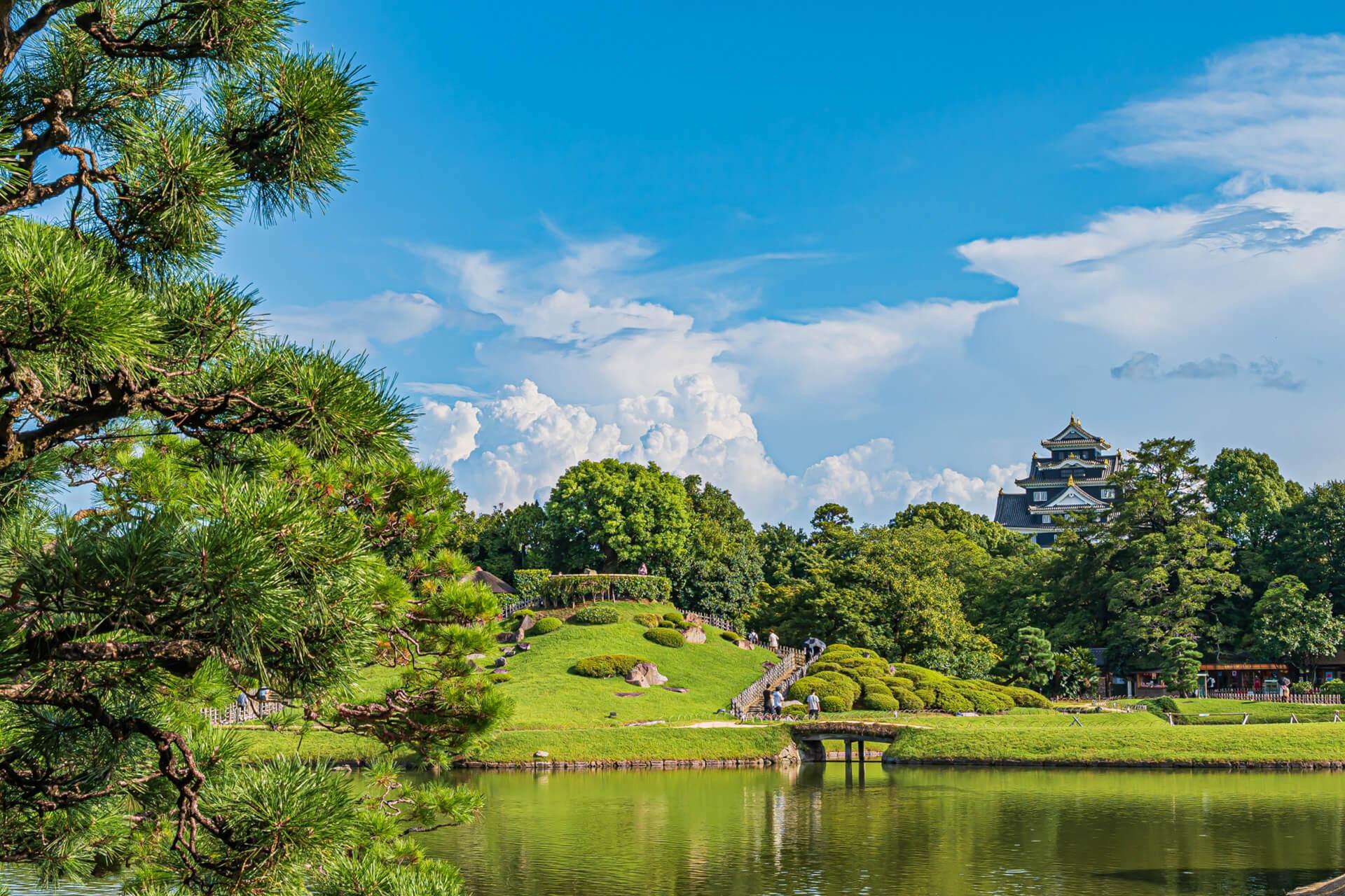 岡山縣後樂園