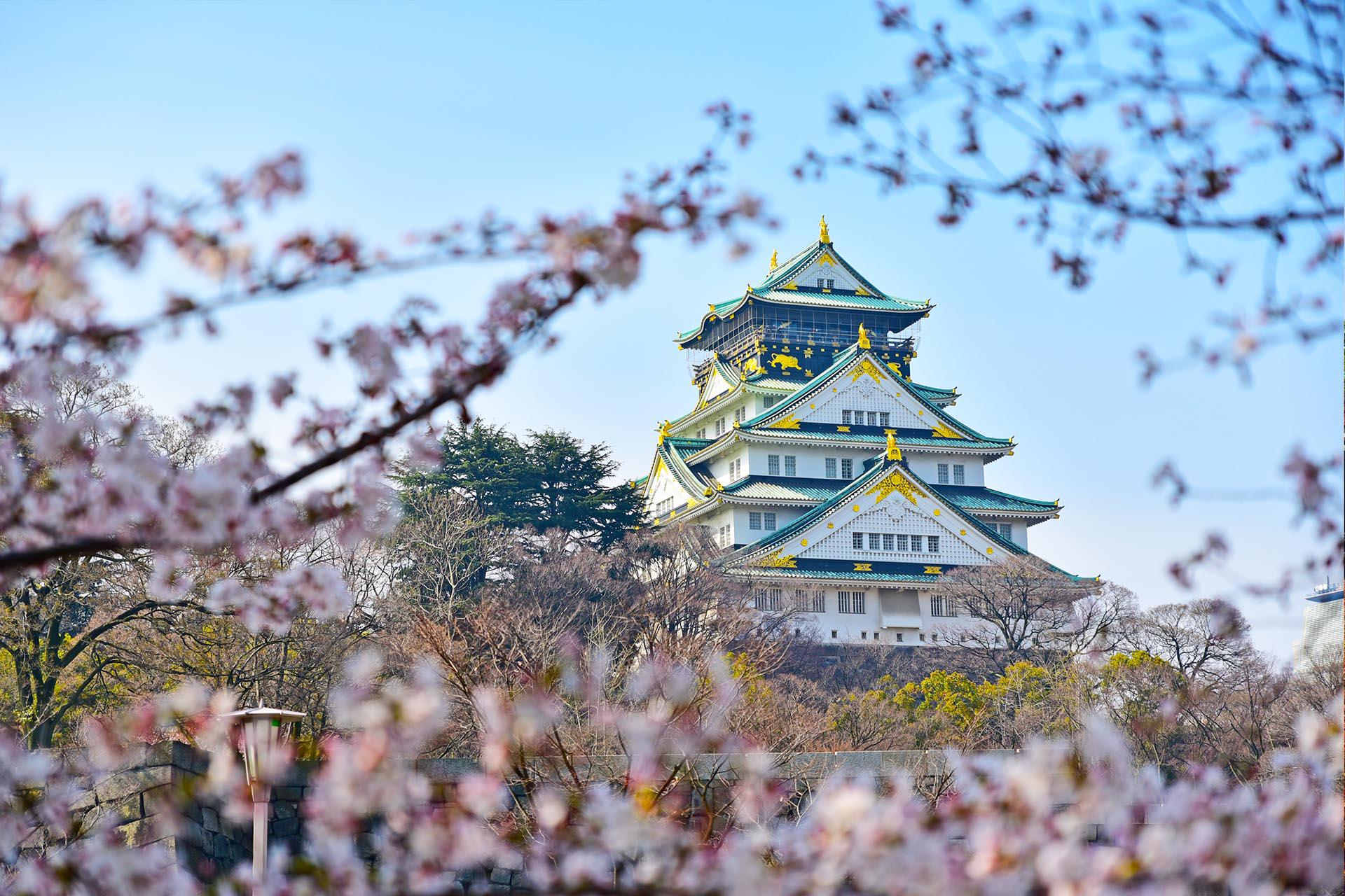 日本關西景點示意圖