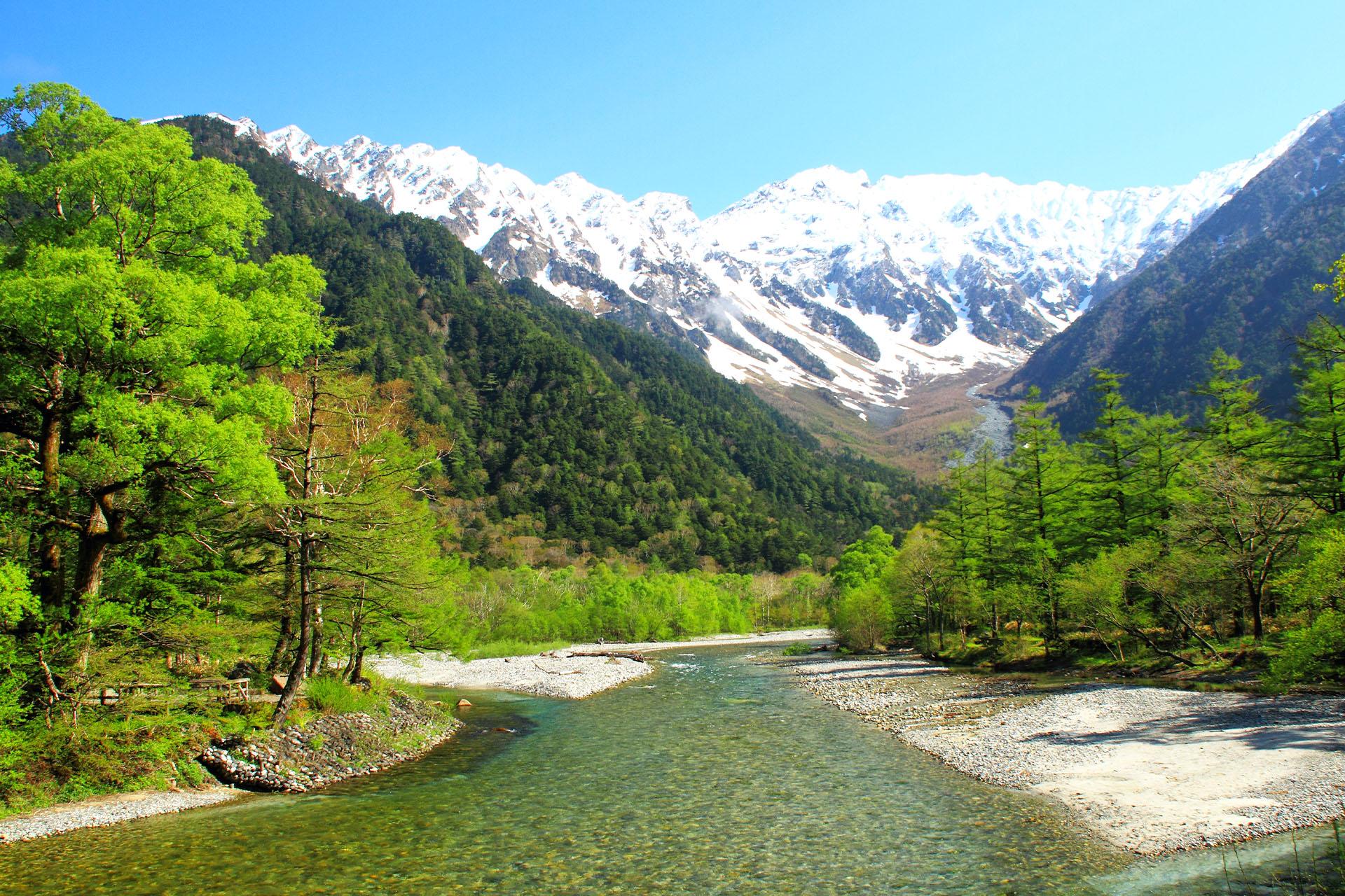 上高地景色
