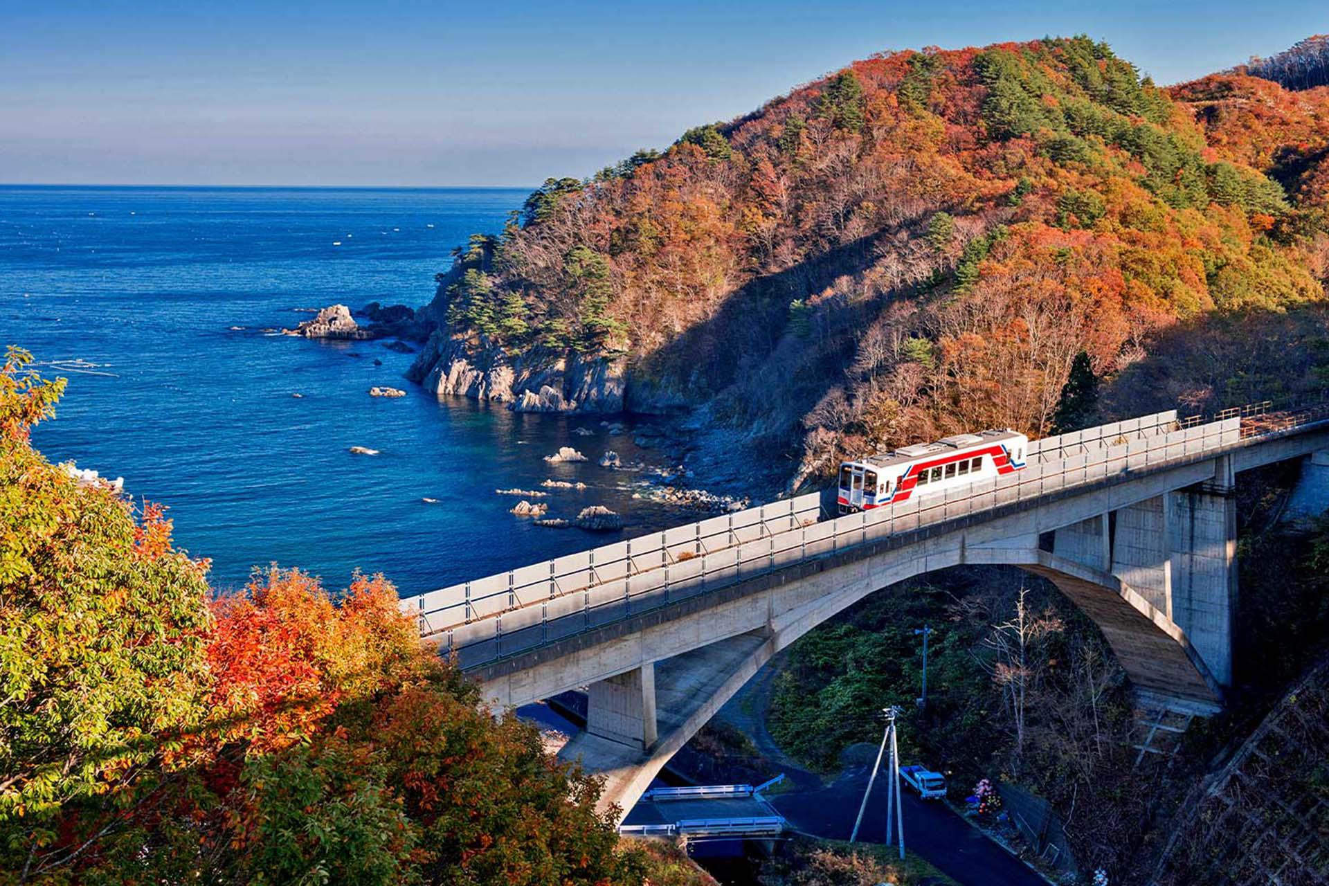 日本東北旅遊示意圖
