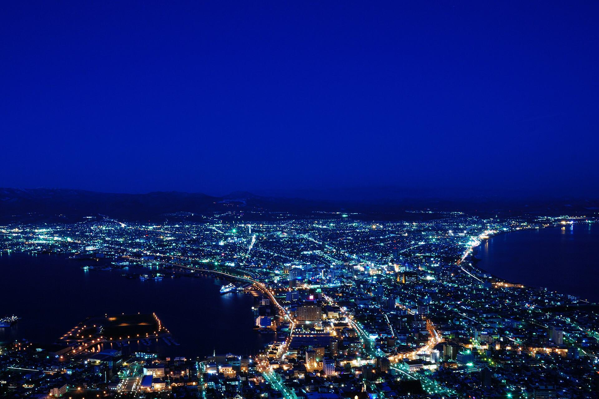 北海道特色景點推薦－函館山夜景