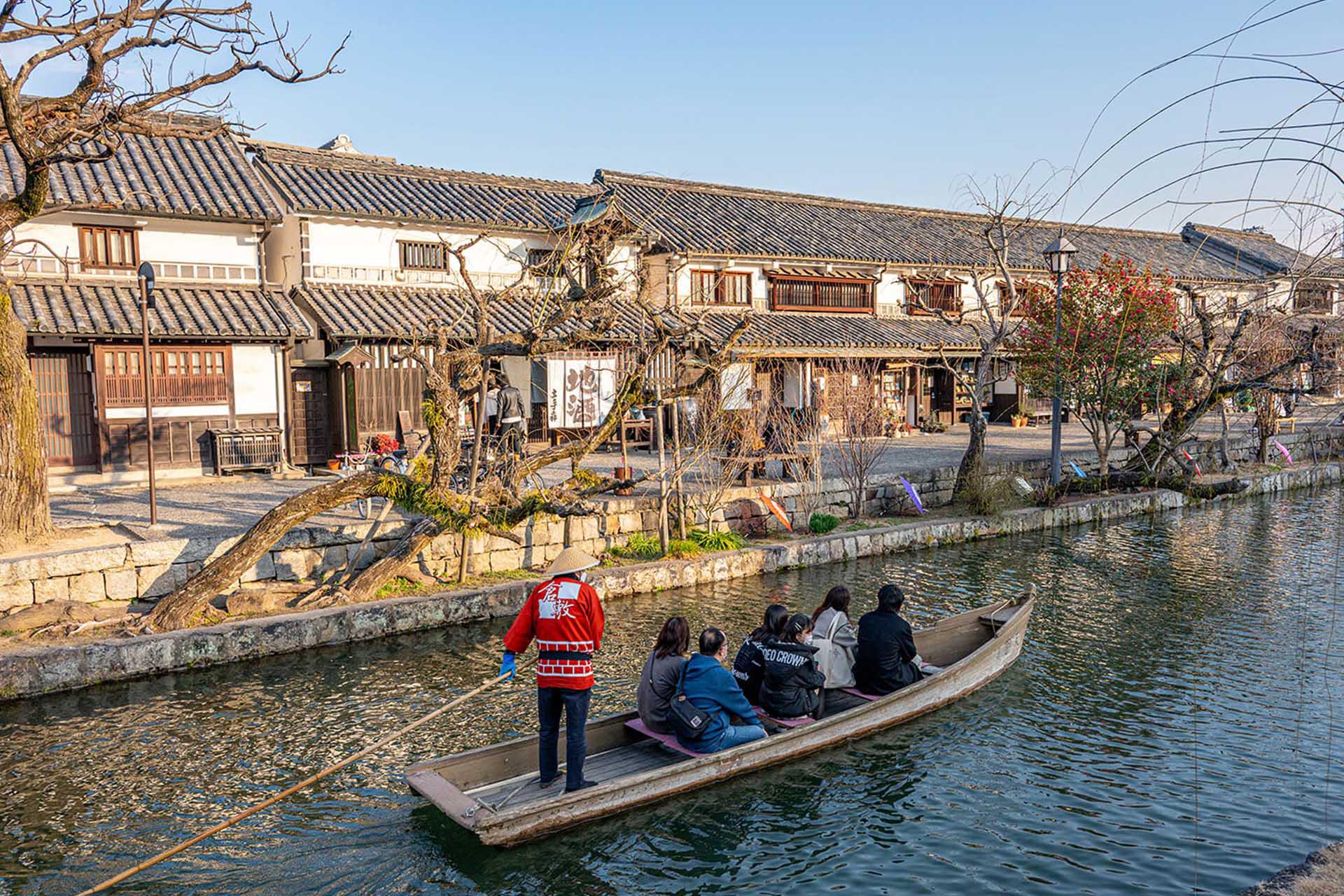 日本山陰山陽景點示意圖