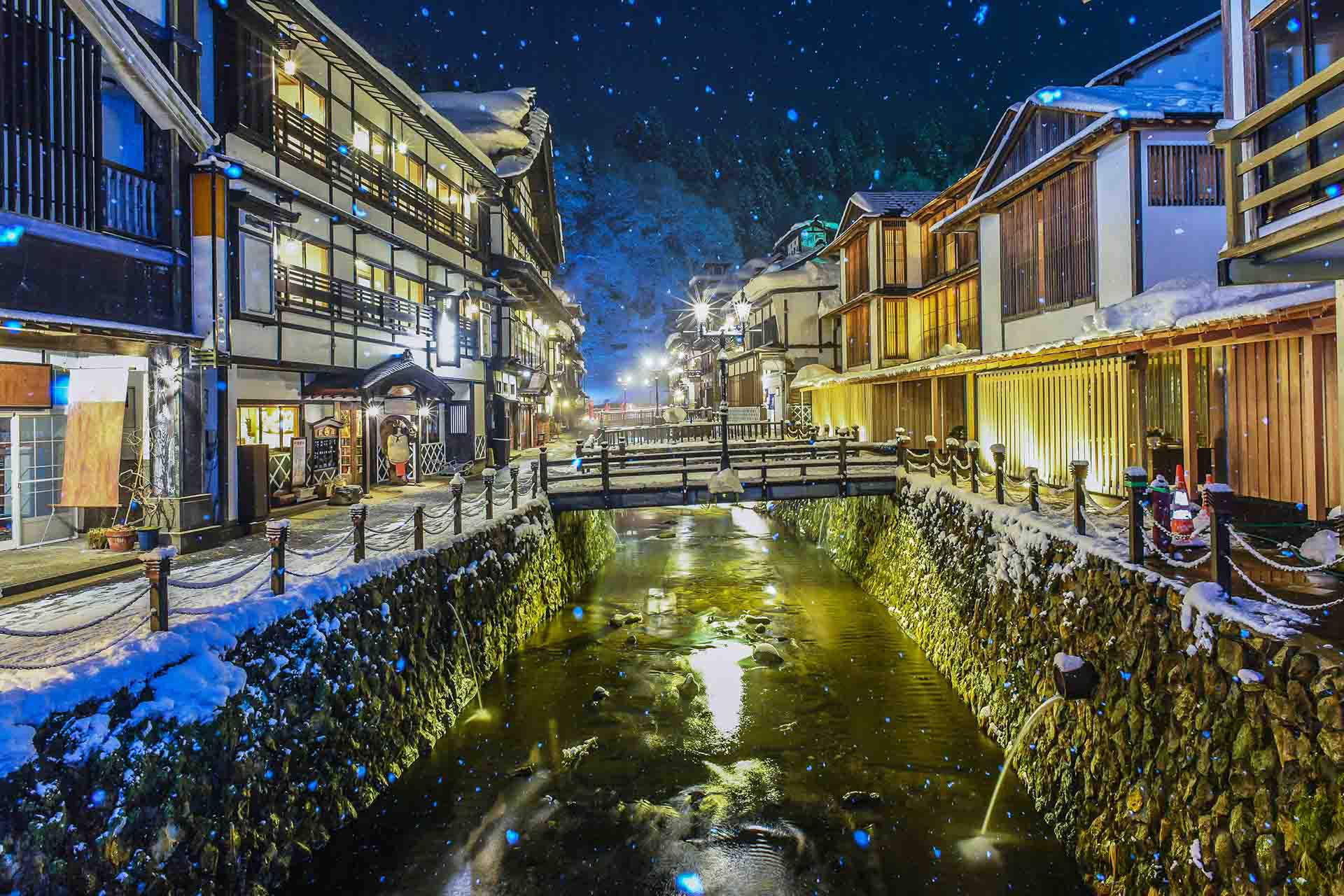 日本東北景點示意圖