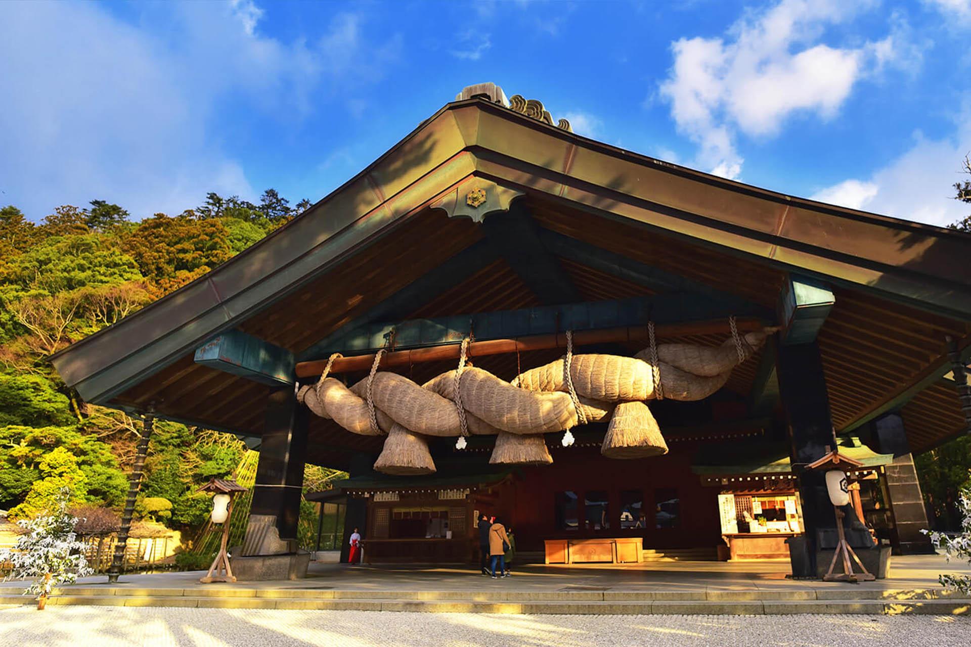 日本山陰山陽旅遊示意圖