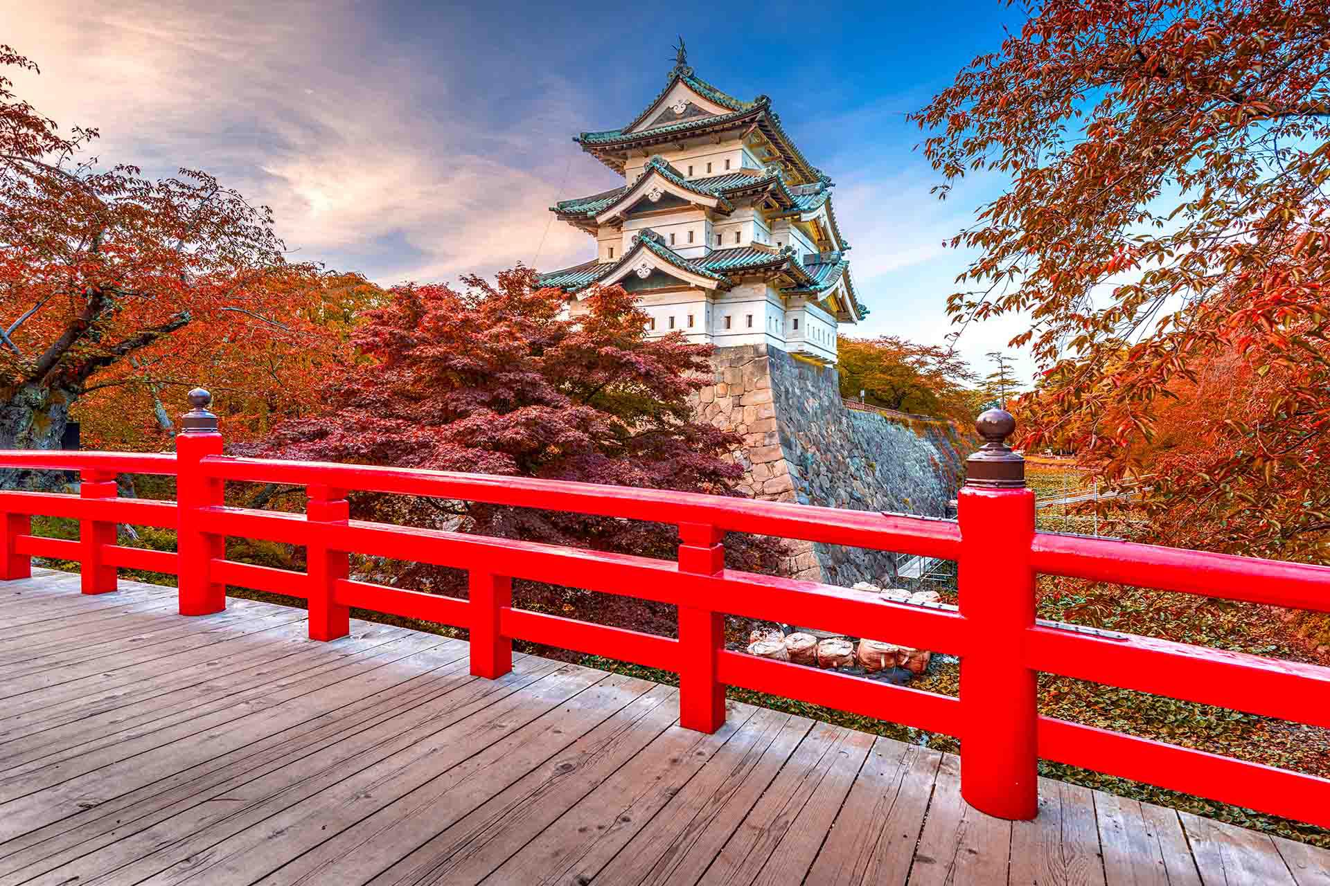 日本東北秋季行程景點推薦,弘前城
