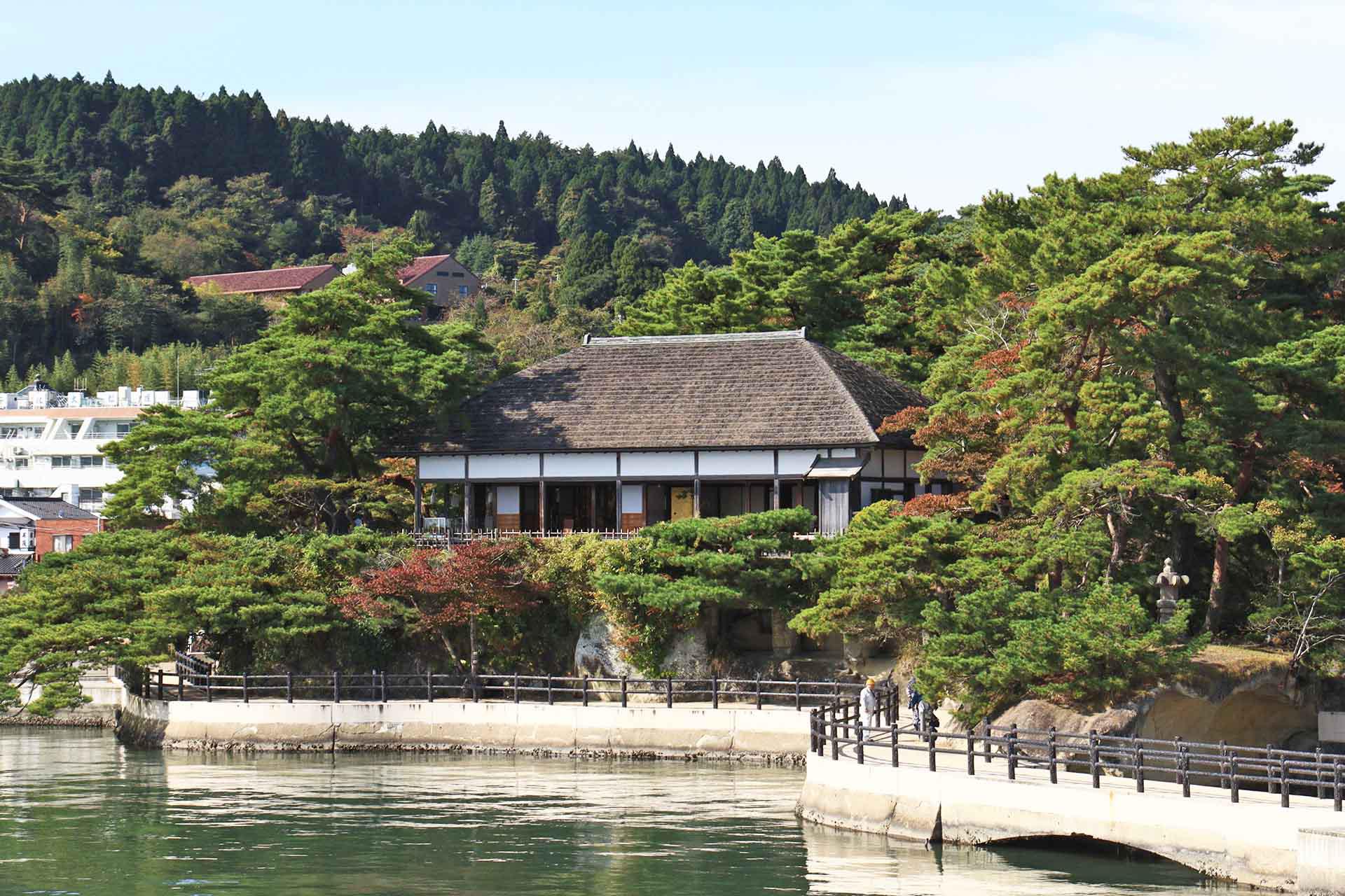 日本東北夏季行程景點推薦,松島觀瀾亭