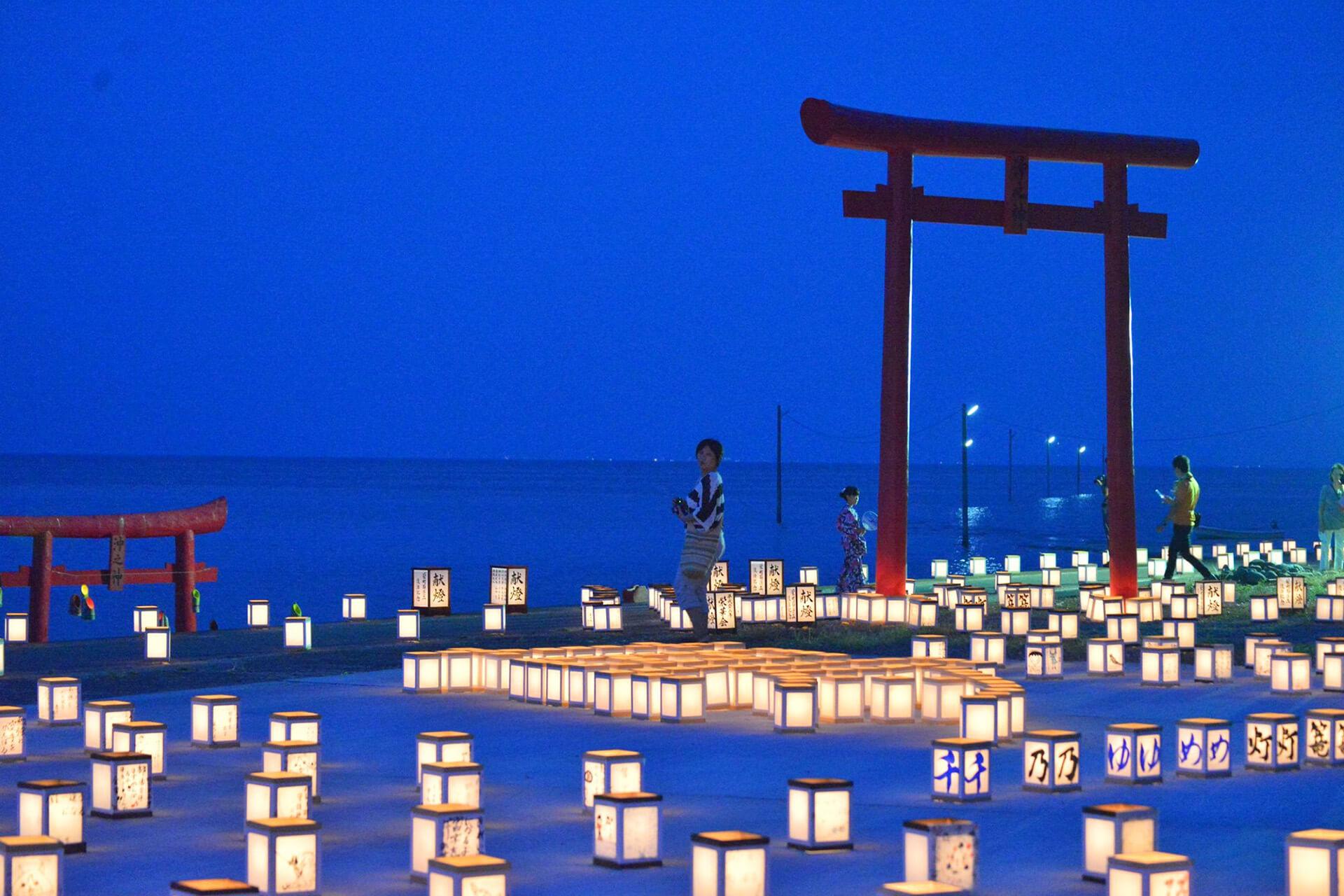 大魚神社千乃燈籠祭