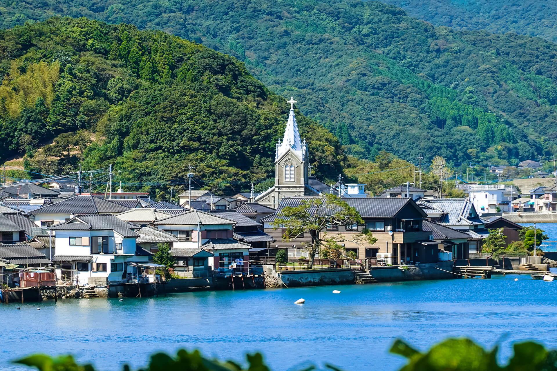 天草崎津村