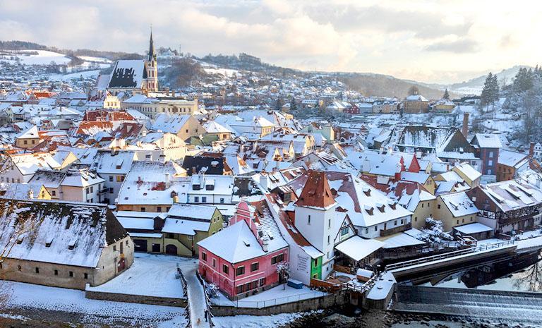 奧地利捷克．經典10日(冬季) - 漫步布拉格．沉醉庫倫洛夫．雙首都5星連泊
