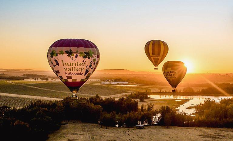 澳洲．田園詩生活7日 - 【臻選系列】熱氣球翱翔．獵人谷酒莊．海鮮盤．雪梨嘉佩樂連泊
