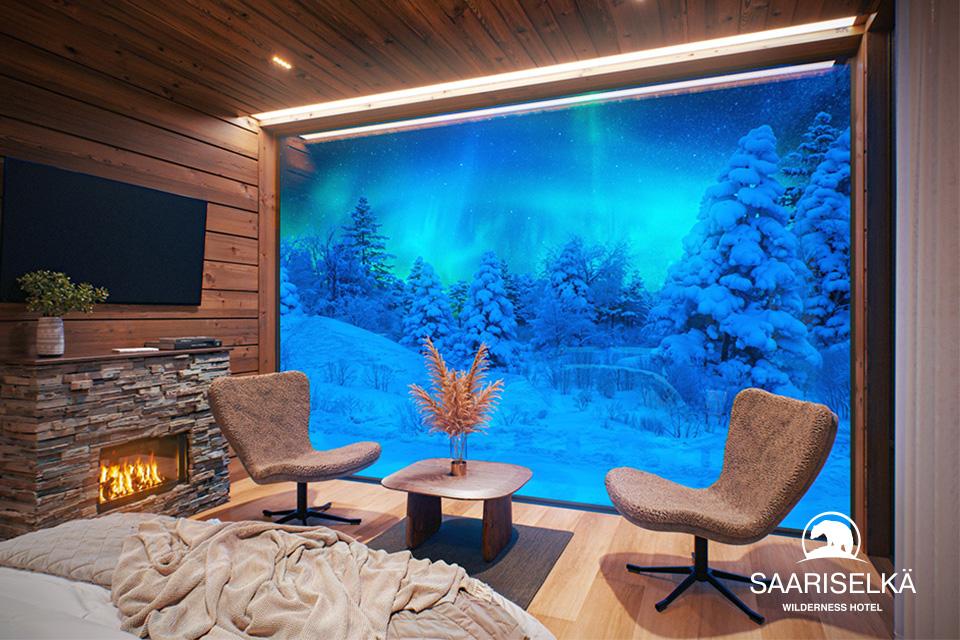 極光夢旅飯店 盼望天邊霓彩現身