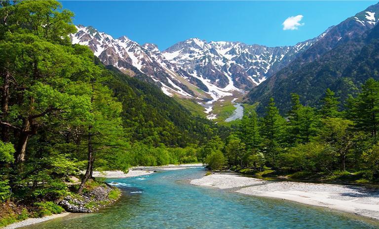 北陸．綠漾立山黑部7日 - 上高地住一晚．金澤二連泊．白川鄉合掌村