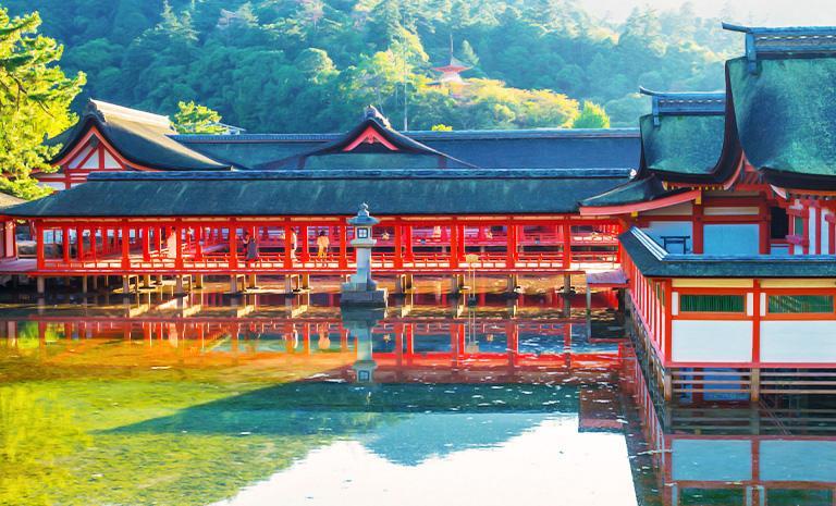 廣島熊本．瀨戶內海8日(雙點進出) - 綺幻海上鳥居．兔子島．道後溫泉．別府由布院