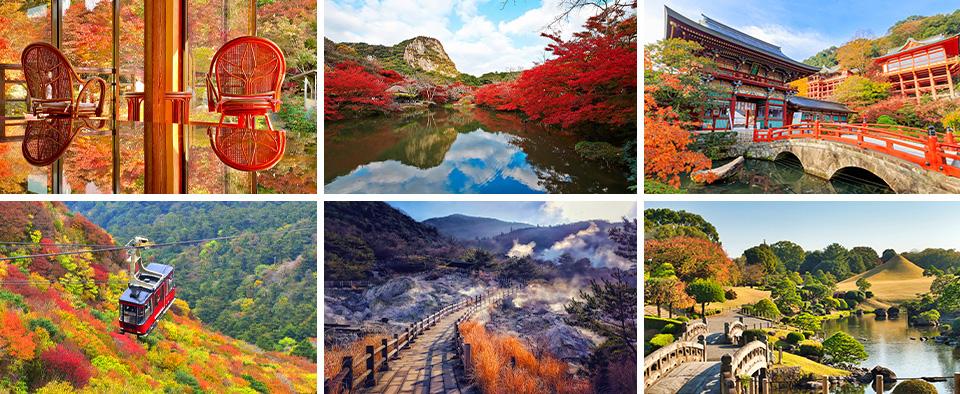 豔紅燦黃．秋晴山粧