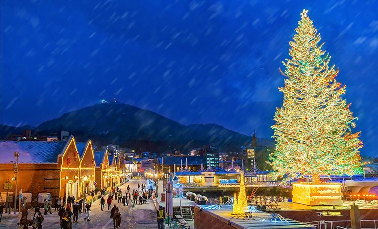 北海道．札幌歐風聖誕5日(冬季) - 【星曜日本】函館聖誕絢燈．百萬夜景．星雪五稜郭．初戀天狗山