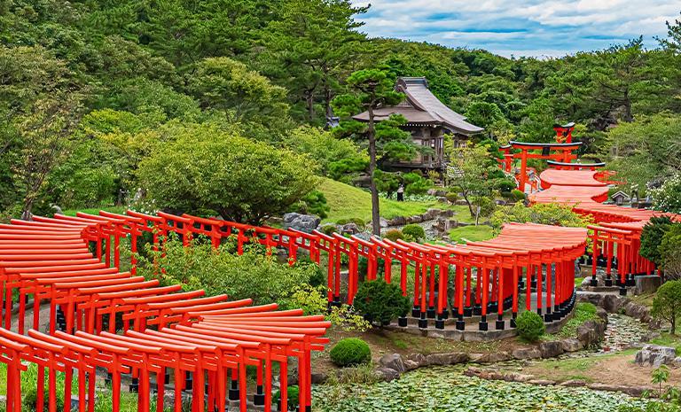東北．青森山水戀6日(夏季) - 千疊敷海岸．津輕千本鳥居．青森睡魔狂舞
